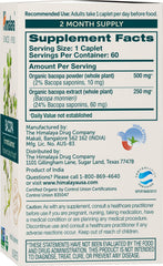 Close-up of Bacopa capsules for herbal focus support.