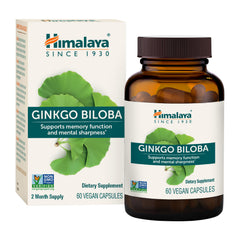 Himalaya Ginkgo Biloba capsules 120 mg for daily focus support
