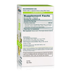 Himalaya Hello Joy herbal blend with Ashwagandha and Bacopa shows dried herbs.