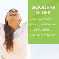 Himalaya Hello Joy capsules close-up highlight vegan and non-GMO formula.