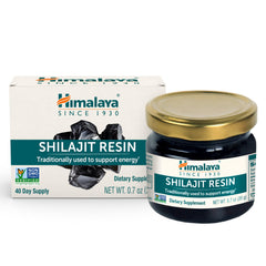 Himalaya Shilajit resin jar 20g with secure lid for daily use
