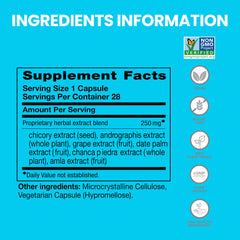 Himalaya PartySmart capsule close-up showing plant-based formula for liver support