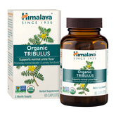 Himalaya Tribulus organic bottle caplets support urinary comfort and daily wellness.