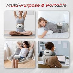 Himouta abdominal massager cordless design for portable use anywhere
