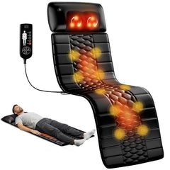 Himouta Shiatsu full body massage mat with heat delivers customizable comfort at home.