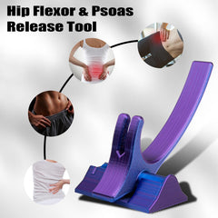 Hip Hook Psoas Release Tool adjustable knob enables customizable pressure.