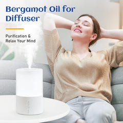 HIQILI Geranium essential oil diffuser scene for calming aromatherapy