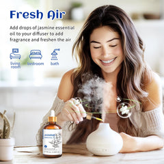 HIQILI Jasmine essential oil diffuser-diffusion scene for calming spaces
