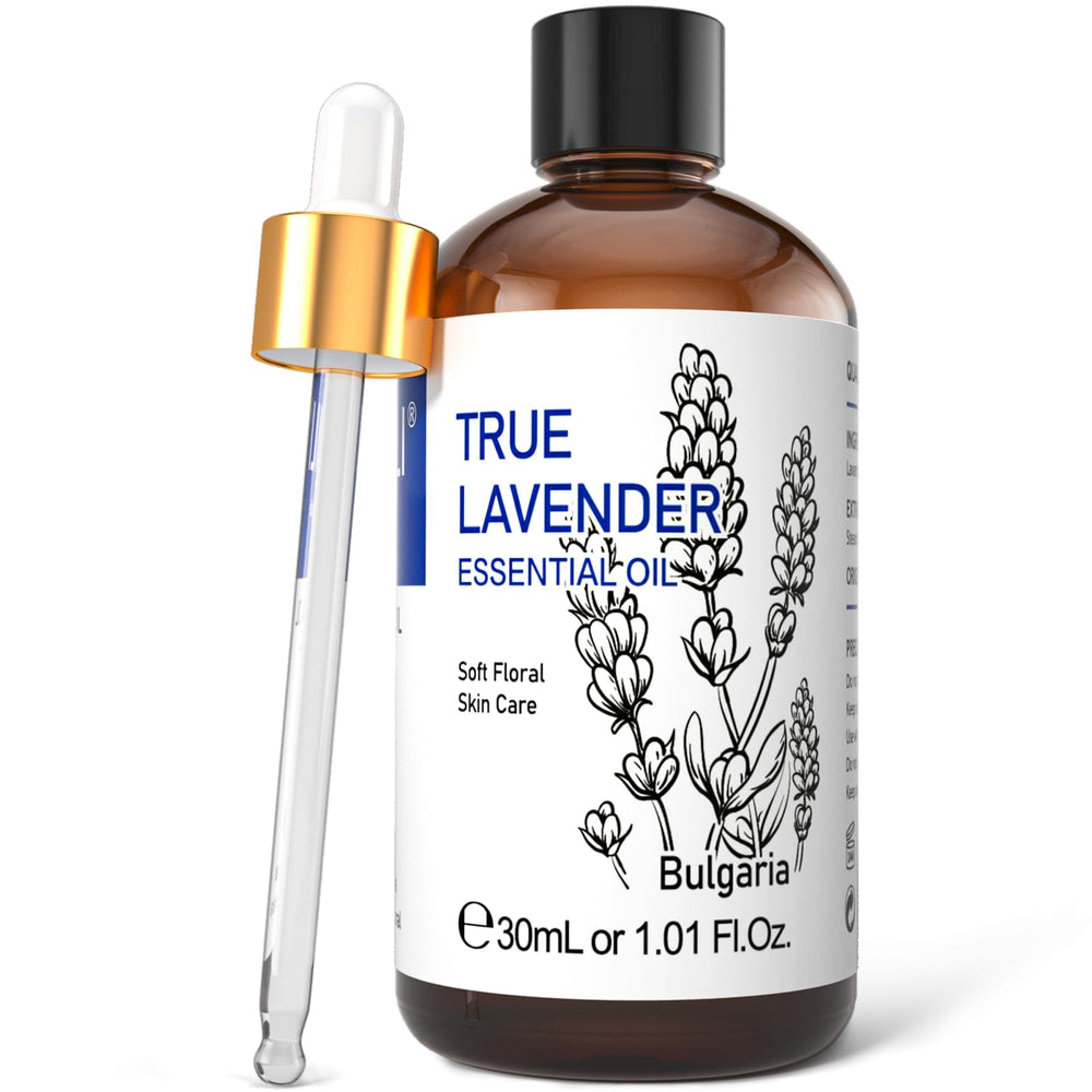 HIQILI lavender oil bottle for diffuse use, offering gentle relaxation and a calming scent.