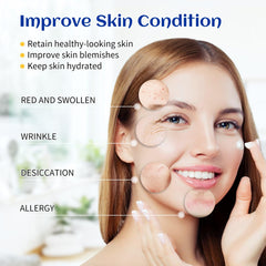 HIQILI Myrrh essential oil applied to skin for dry-skin care.