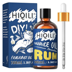 HIQILI Rum essential oil bottle with dropper for precise diffuser use