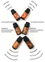 HIQILI Spice Fragrance Oil Oriental Gourmand Cider bottle offers rich diffuser scent