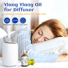 HIQILI Ylang-Ylang en difusor para un ambiente relajante y aromático