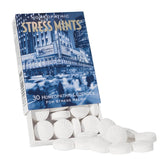 Historical Remedies Stress Mints pack front for on-the-go calm and digestion support.