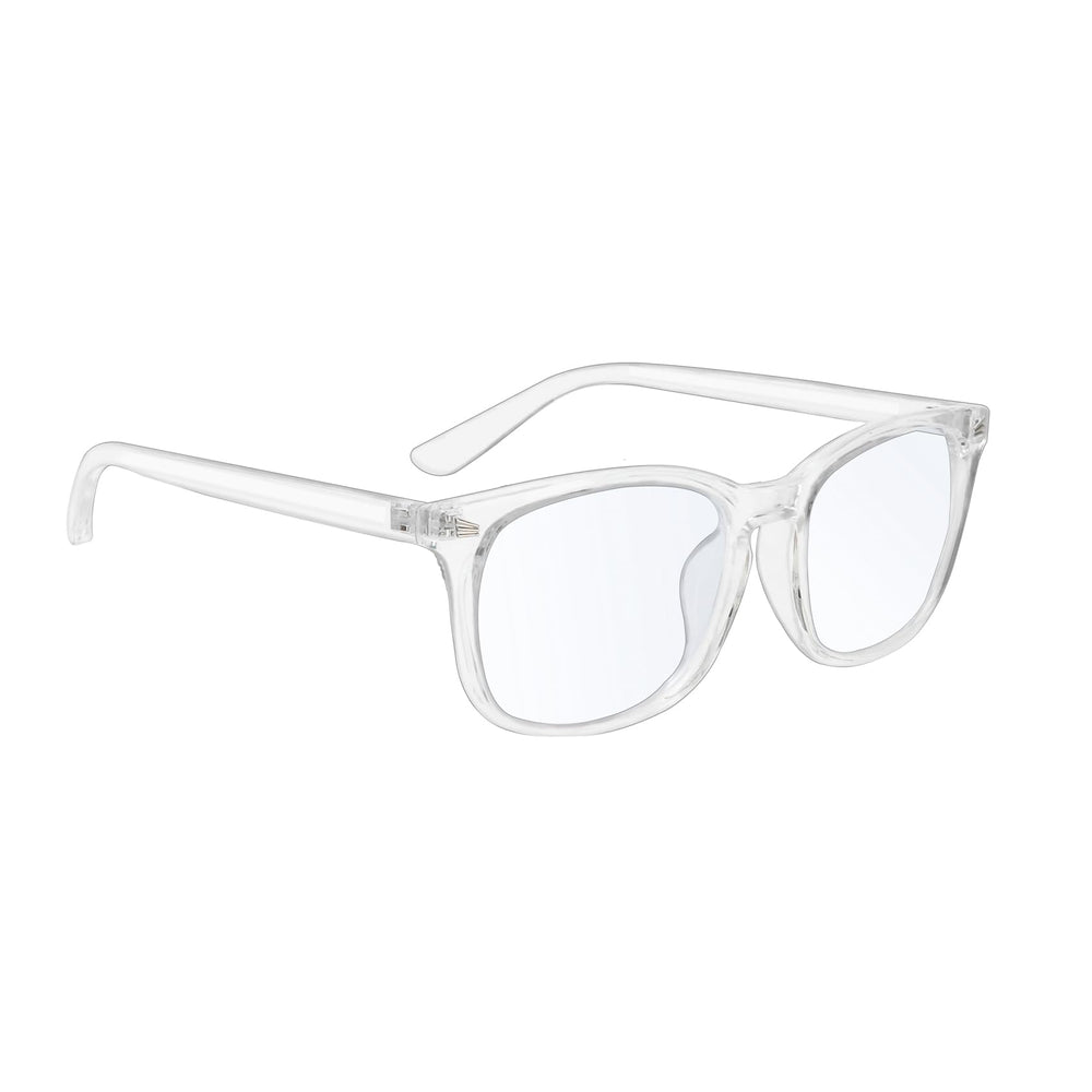 Hisxierng blue light blocking glasses with clear frames for day-to-day screen use