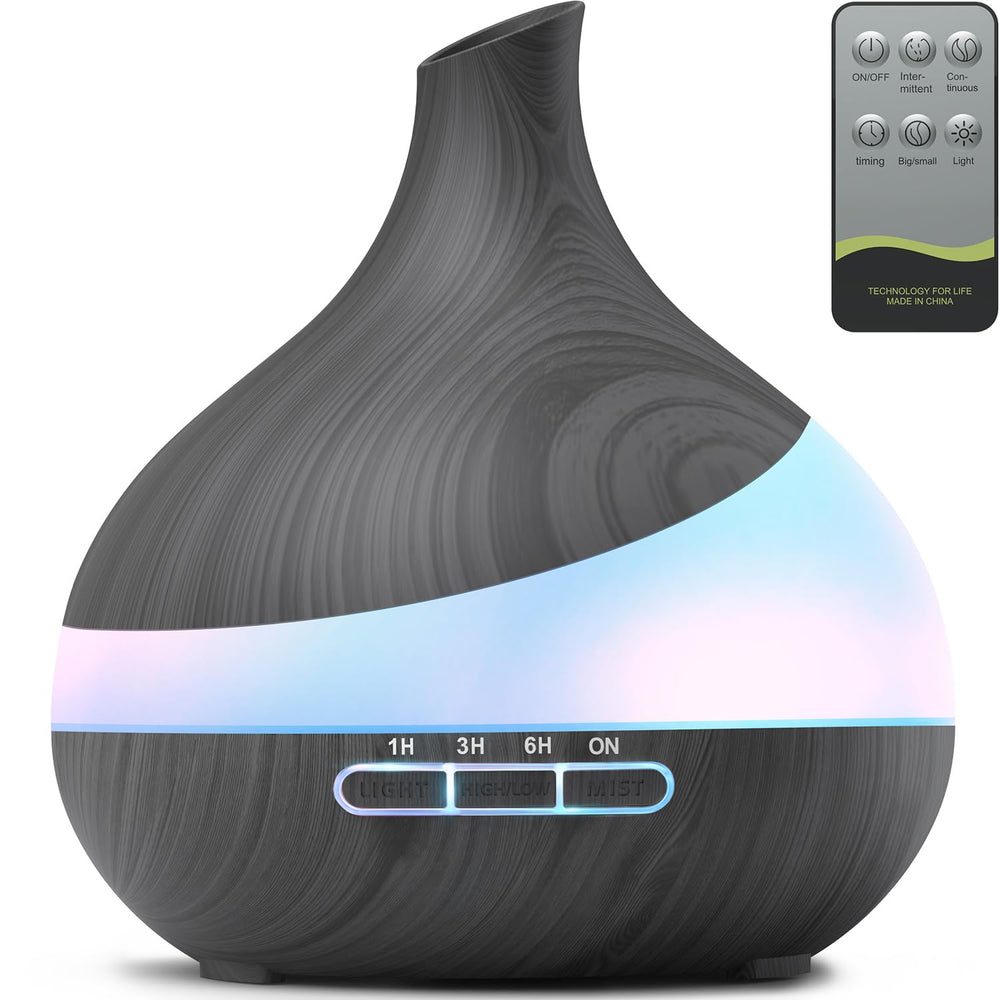 HJTHJT 500ML diffuser front view for calm living room ambiance