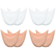 HKZTUY soft gel toe pads for ballet pointe shoes provide cushioned comfort.