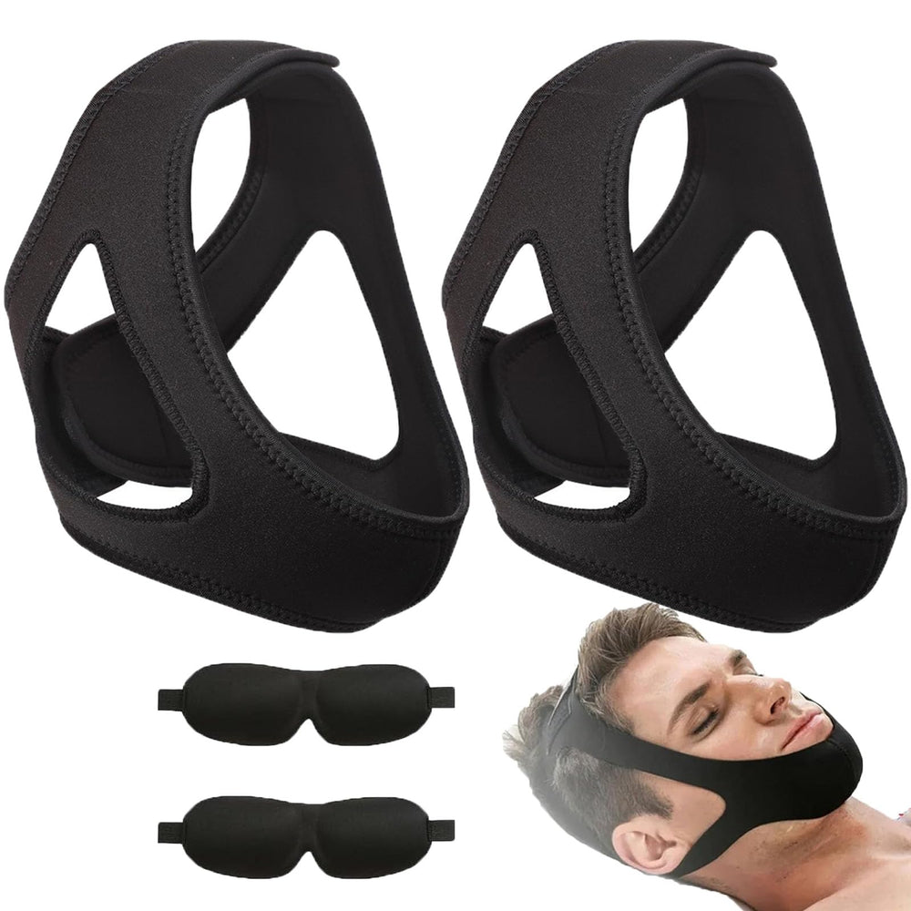 Hlonns Airflow Jaw Strap under-chin design helps keep mouth closed during sleep.