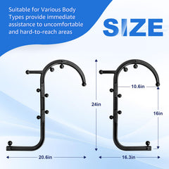 hlthsky manual massage cane shows portable design ideal for travel and office use