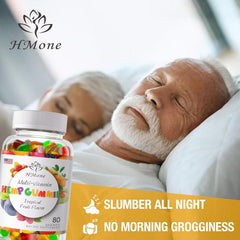 HMone fruity bear gummies highlight natural flavor and evening relaxation appeal
