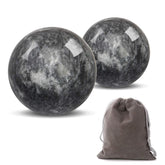 Bolas Baoding Hmsddan de piedra gris para coordinación manual.