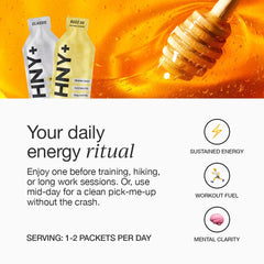 HNY+ Close-up of smooth gel texture highlights easy consumption