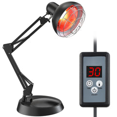 Hoakya infrared light therapy lamp front view for targeted at-home treatment.