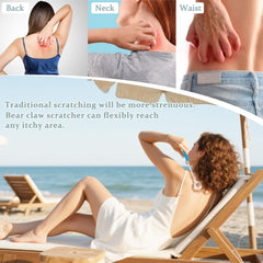 HOFASON compact storage back scratcher fits neatly away when not in use.