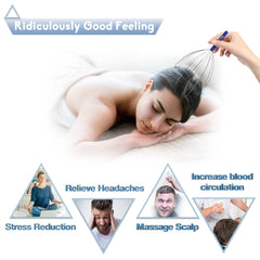 HOFASON massager used on knee or elbow for tension relief