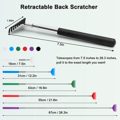 Rascador de espalda compacto HOFASON para bolsillo