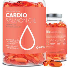 Hofseth BioCare Omega-3 bottle with Norwegian salmon oil for daily heart and brain support.