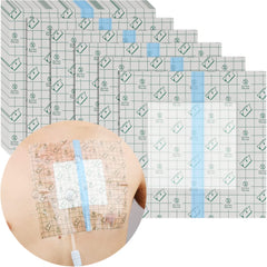 Hola Health waterproof shower cover shields the area to keep incisions dry during bathing