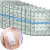 Hola Health Waterproof Shower Protector 10x12 keeps incisions dry during bathing.
