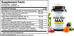 Vision Alive Max capsules ready for daily eye health routine