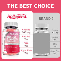 HOLLEGEND pectin-based chewable prenatal gummies close-up for easy swallowing