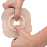 Hollister FormaFlex flat barrier with adhesive border and 2-1/4 inch flange.