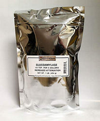 Home Brewing Supplies glucoamylase enzyme 1 lb bag for efficient saccharification before fermentation