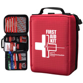 Homestockplus compact first aid kit highlights portability for quick access.