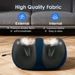 Homesy massager covers thighs and arms for full lower body relief