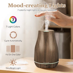 Homeweeks diffuser with waterless auto-off for safety.