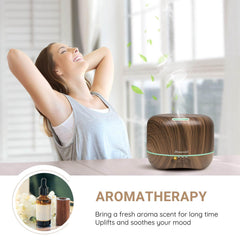 Quiet ultrasonic Homeweeks diffuser in operation