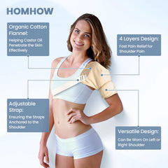 HOMHOW arm pad for localized heat and convenient use