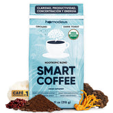 HOMODEUS organic mushroom coffee ground with Lions Mane for focused mornings.