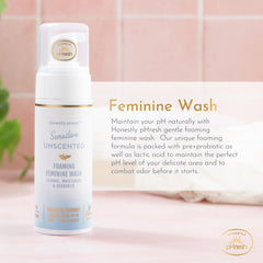 Honestly pHresh rose bergamot scent bottle adds floral freshness daily