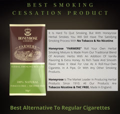 Honeyrose Farmer's HoneyBlend pipe-use option offers a fragrant, nicotine-free moment