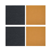 Hongliang 4-pack square heel caps protect worn heels and reduce slipping on slick floors.