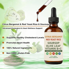HongzyFirm RESONA bergamot soursop olive leaf blend close-up.