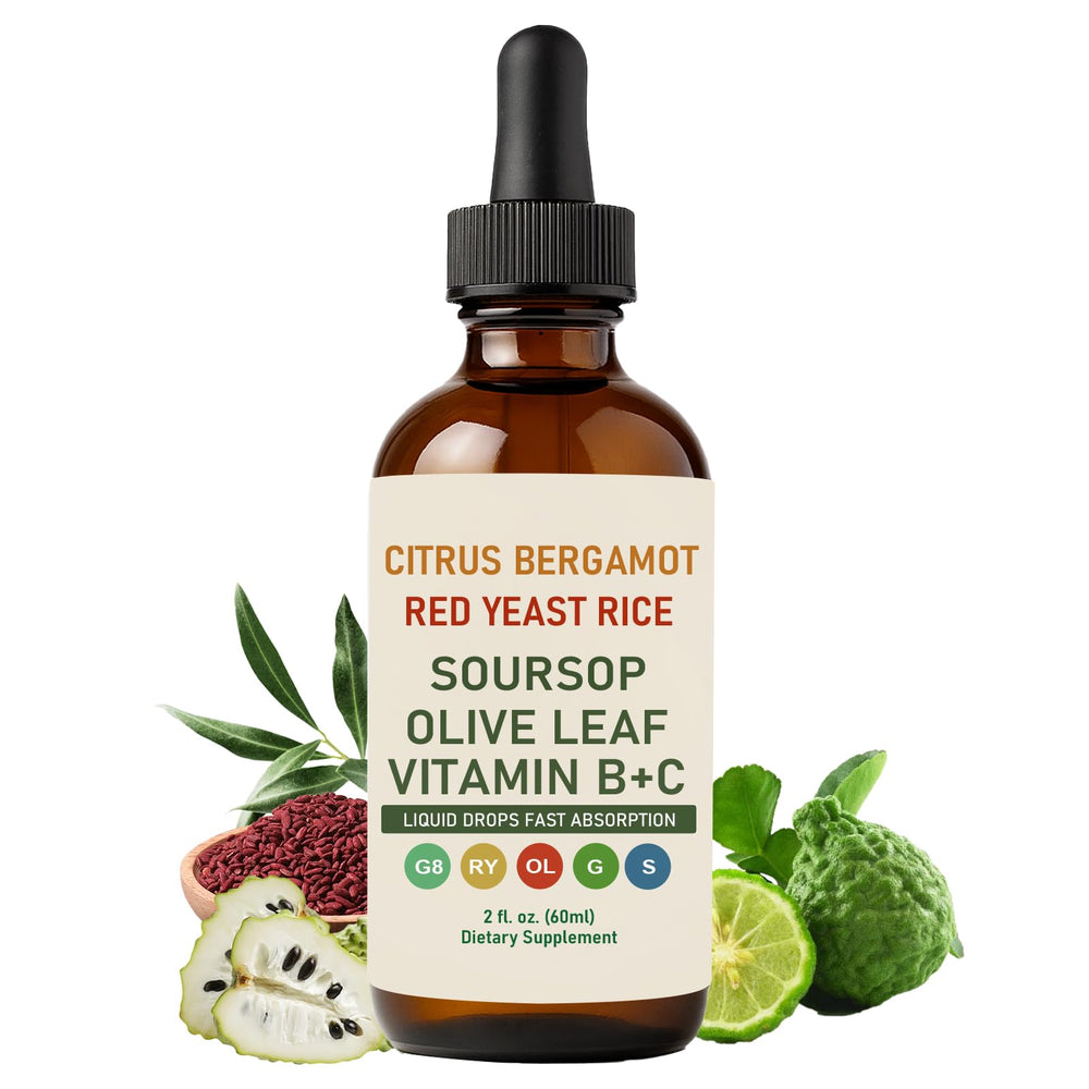 HongzyFirm RESONA citrus bergamot bottle drops for daily heart-support routine.