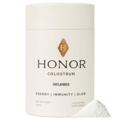 HONOR Supplements Colostrum Powder pour action for easy daily mixing