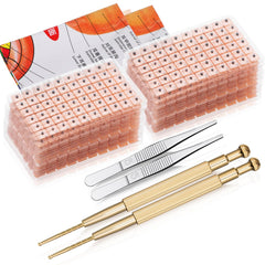 Honoson ear counts 1200-piece set enables convenient at-home acupressure practice.